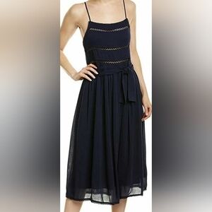 Bishop + Young Summer Of Love Dress In Navy